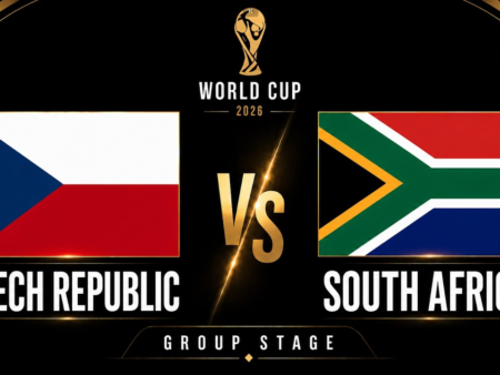 Republica Cehă și Africa de Sud vor deschide runda a doua a Cupei Mondiale 2026: un meci important pentru ambele echipe