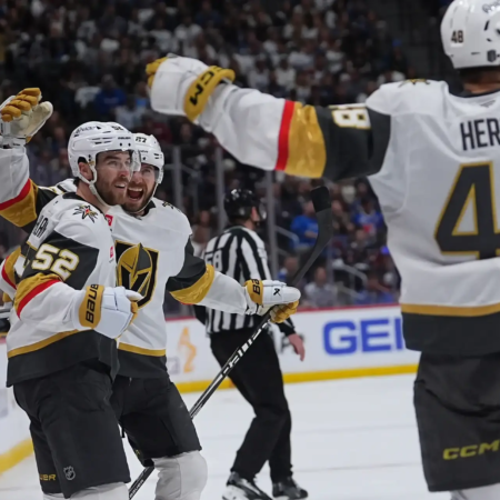 Vegas obține victoria într-un start dramatic al finalei Cupei Stanley